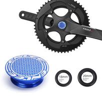 Aluminum Zinc Zinc Alloy Bike Crank Dust Cap Rubber Ring Bicycle Crankset Dust Cover   Mountain Bike no.3