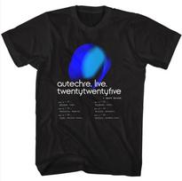 Autechre Live Twentytwentyfive Tour Marškinėliai S blue