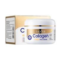 SADOER kolageno odos priežiūros serijos drėkinamasis veido kremas nuo raukšlių Face Cream 100g beige