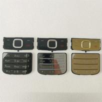 For Nokia 6700 Classic Main Menu English Keypad Keyboard Buttons Cover Case Housing Replacement Parts Gold English Keypa