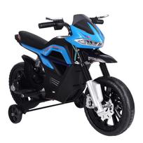 Kids Electric Motorcycle Toy Bike for Children 3+ Years 6V Battery with Lights and Music 105x52.3x62.3cm Blue