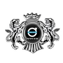 3D Metalinis Skydas Ženkliukas Lipdukas Kėbulo Šoninis Sparnas Bagažinės Apdailos Lipdukas Volvo Xc60 XC90 V40 S60 V50 V60 C30 Xc40 S80 S40 V90