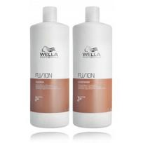 Wella Professionals Fusion rinkinys plaukams (1000 ml. šampūnas + 1000 ml. kondicionierius) - Rinkinys