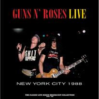 Guns N Roses: Live In New York City 1988 (yellow marble) LP
