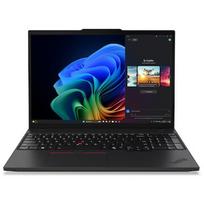 Lenovo ThinkPad T16 Gen 4 Copilot+ AMD Ryzen™ AI 5 PRO 340 256GB SSD 16GB 16" (1920x1200) WIN11 Pro BLACK Backlit Keyboard FP Reader. 3 Year warranty 21QN0045US
