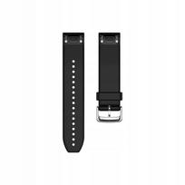 Garmin QuickFit 22 mm juodas silikoninis laikrodžio dirželis, 010-12500-00