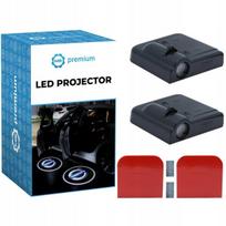 LED logotipų projektorių rinkinys ME Premium Volvo, 2 Logotipų Projektorių Rinkinys, ME Premium, Volvo C30 C70 S40 S60 S80 S90 V40 V50 V60 V70 V90 Xc40 Xc60 Xc70 Xc90