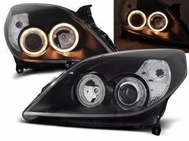 Stilingi DEPO priekiniai žibintai su lęšiais, skirti OPEL VECTRA C SIGNUM 2005-2008 m.