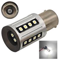 LED lemputė P21W BA15S 12V be gedimų 2600lm balta 1 vnt