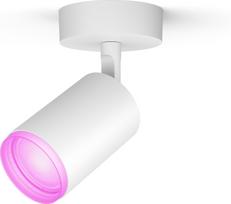 Philips Hue White and Color Ambiance Fugato smart spotlight, white, 1 x 4.2W, GU10 (929003810701)