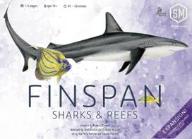 Stalo žaidimo papildymas Stonemaier Games Finspan Sharks & Reefs, EN