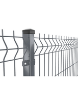 3D segmentas tvorai, 2,5x1,73 m, 200x50 mm, ø3/4 mm, antracitas