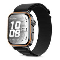 Juoda apyrankė Tech-Protect Nylon Pro laikrodžiui Huawei Watch FIT 3 / 4 / 4 PRO / 5 / 5 PRO