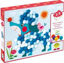 Djeco Kūrybos rinkinys Djeco Pompons dog DJ09867