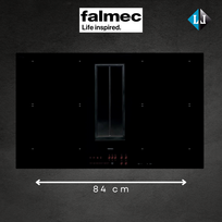 Indukcinė kaitlentė su integruotu garų surinkėju Falmec Quantum PRO Easy 84 - NEMOKAMAS PRISTATYMAS