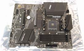 MSI B550-A PRO | Processor family AMD | Processor socket AM4 | DDR4 DIMM | Memory slots 4 | Supported hard disk drive interfaces SATA, M.2 | Number of SATA connectors 6 | Chipset AMD B550 | ATX | USED, REFURBISHED.WITHOUT ORIGINAL PACKAGING, MANUALS AND A