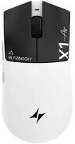 Belaidė žaidimų pelė ATK Blazing Sky X1 V2 Air Plus ATK-X1-V2-AIR-PLUS-SHADOW-WHITE, 2.4ghz / usb, balta sp./juoda sp.