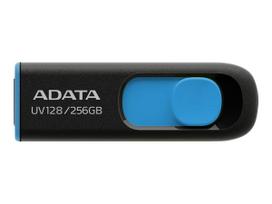 ADATA | USB Flash Drive | UV128 | 256GB | USB 3.2 Gen1 | Black/Blue