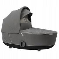 CYBEX MIOS 2.0 LUX lopšys kūdikiui, iki 9 kg, pilkos ir sidabrinės spalvos