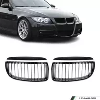 Priekinės grotelės skirtos BMW E90 / E91 (05-08), juodos blizgios