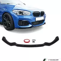 Priekinio bamperio Pažeminimas skirtas BMW F20 / F21 LCI (15-19), juodas blizgus