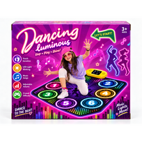 Muzikinis šokių kilimėlis „Dancing Luminous“ su LED ekranu