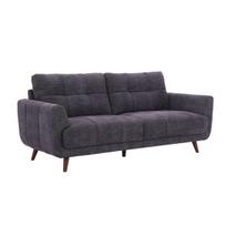Sofa Home4You Steve, 213x88x90 cm, pilka