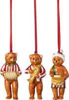 Villeroy & Boch Kalėdų eglutės papuošalai Nostalgic Ornaments meškiukai, 3 vnt.