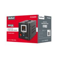 Rebel POWER-800 Emergency Power Supply a pure sine wave inverter with a 12V charging function, 230V, 800VA/500W