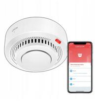 Išmanusis belaidis WiFi dūmų detektorius, signalizacija su „Tuya“ integracija