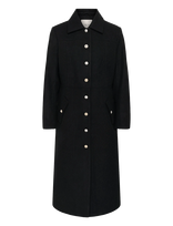 Cream - Crtolsa Long Coat - Žieminis paltas - Juoda