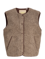 JJXX - Jxvera Teddy Vest Otw Noos - Fleece & Teddy Vests - Ruda