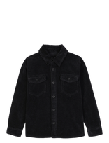 Zadig & Voltaire Kids - Velvet Shirt - Ilgarankoviai marškiniai - Juoda