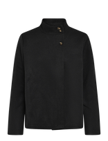 Vero Moda - Vmkleo Ls Highnck Button Cardi. Jrs Zld - Žieminis paltas - Juoda