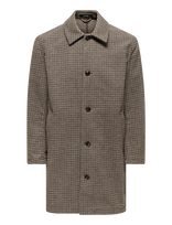 ONLY & SONS - Onsluca Wool Coat Otw Frml - Vilnonis paltas - Pilka