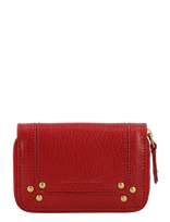 JEROME DREYFUSS - Henri Wallet - Piniginė - Raudona