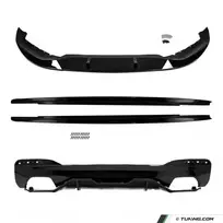 Performance Paketas skirtas BMW G30 / G31 LCI (21-23) su M-Pack, juodas blizgus
