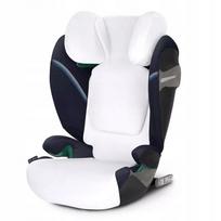 Vasaros užvalkalas Cybex Solution S2/S-Fix ir Pallas S-Fix automobilinei kėdutei, baltas