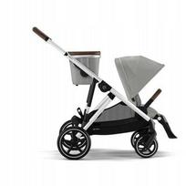 Cybex Gazelle S dvivietis vežimėlis su dviem pirkinių krepšiais