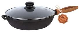 Keptuvė su dangčiu Maysternya T304C3, Ø 24 cm, ketus