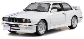 Žaislinis automobilis Bburago BMW M3 (E30) 1988, 1:24, balta sp.