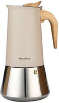 Moka kavinukas Klausberg KB 7997, 0.6 l, sidabro sp./smėlio sp.