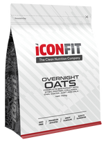 ICONFIT Overnight Oats Raspberry-Coconut košė, 1000 g