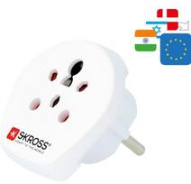 Adapteris Indijos / Izraelio / Danijos lizdas – EU kištukas 230V 16A SKROSS