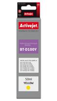 Activejet AB-D100Y rašalo buteliukas, skirtas Brother spausdintuvui, Brother BT-D100Y pakaitalas; Supreme; 50 ml; geltonas