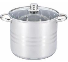 15,5 l plieninis puodas su dangčiu 30 cm edenberg indukcinis / dujinis