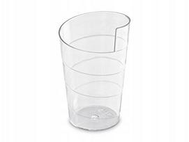Plastikiniai indai finger food 55ml, 24 vnt., raudoni