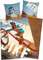 Dvipusė medvilninė patalynė "mtb Mountain Bike" 140x200 cm