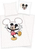 Disney Micky ir Minnie patalynės komplektas 140x200 cm, 100% medvilnė