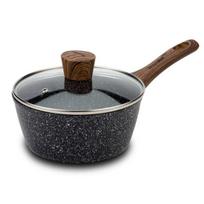 Nava puodas, 1,75 l Orion, Puodas granitas su stikliniu dangteliu NATURE 18 cm, 1,75 l